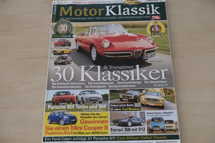 Deckblatt Motor Klassik (02/2014)